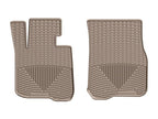 Kies-Motorsports WeatherTech WeatherTech 2014+ BMW 4-Series Front Rubber Mats - Tan