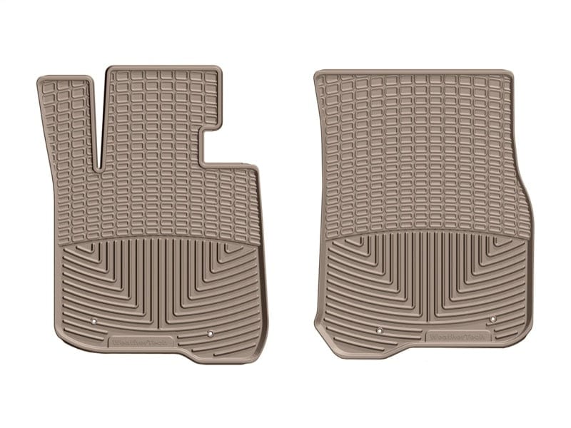 Kies-Motorsports WeatherTech WeatherTech 2014+ BMW 4-Series Front Rubber Mats - Tan