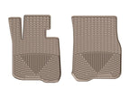 Kies-Motorsports WeatherTech WeatherTech 2014+ BMW 4-Series Front Rubber Mats - Tan