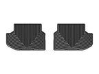 Kies-Motorsports WeatherTech WeatherTech 2014+ BMW M5 Rear Rubber Mats - Black