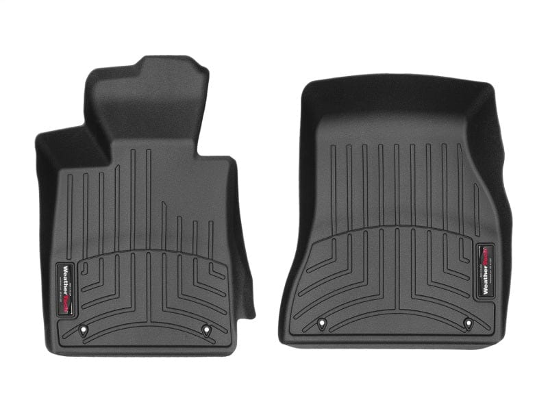 WeatherTech 2017+ BMW 5-Series Front FloorLiner - Black (xDrive Only - Does Not Fit RWD) Secondary image
