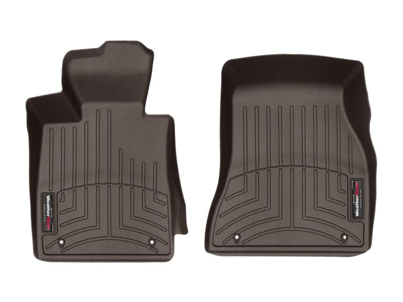 WeatherTech 2017+ BMW 5-Series Front FloorLiner - Cocoa (xDrive Only - Does Not Fit RWD) Secondary image