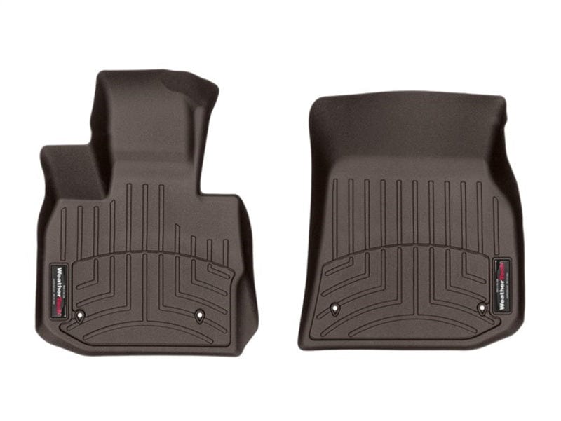 Kies-Motorsports WeatherTech WeatherTech 2018+ BMW X3 Front FloorLiners - Cocoa Main image