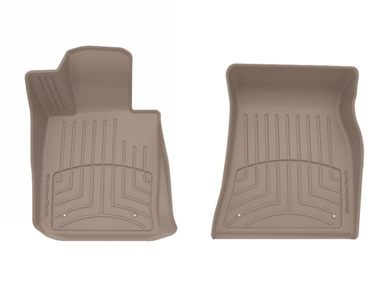 Kies-Motorsports WeatherTech WeatherTech 21-24 BMW M3 (G80) Front FloorLiner HP - Tan Main image