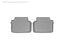 Kies-Motorsports WeatherTech WeatherTech 98-00 BMW 323i Rear FloorLiner - Grey
