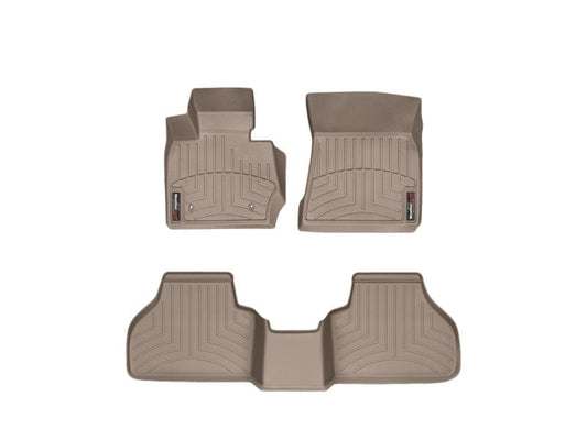 Kies-Motorsports WeatherTech WT FloorLiner - Front - Tan