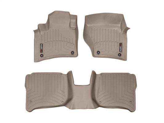 Kies-Motorsports WeatherTech WT FloorLiner - Front - Tan