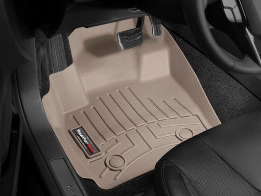 Kies-Motorsports WeatherTech WT FloorLiner - Front - Tan