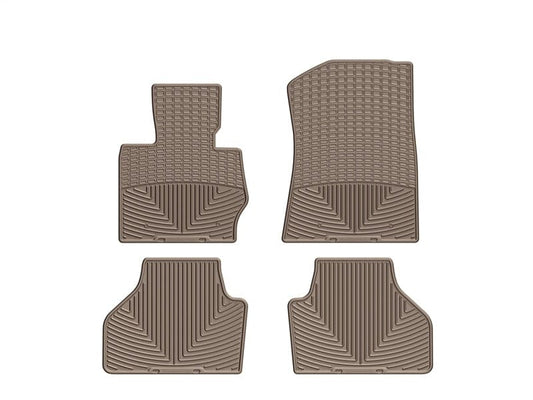 Kies-Motorsports WeatherTech WT Rubber Mats - Front - Tan