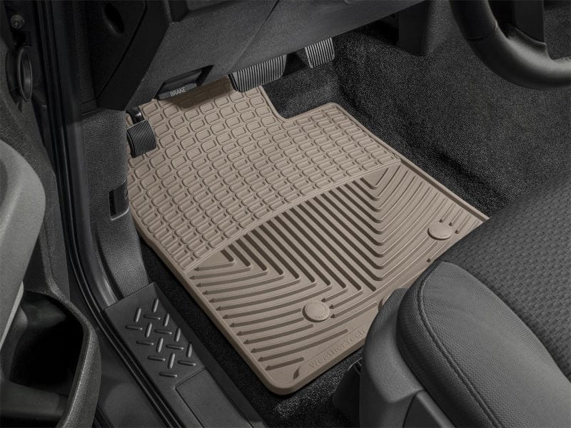 Kies-Motorsports WeatherTech WT Rubber Mats - Rear - Tan