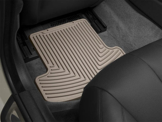 Kies-Motorsports WeatherTech WT Rubber Mats - Rear - Tan
