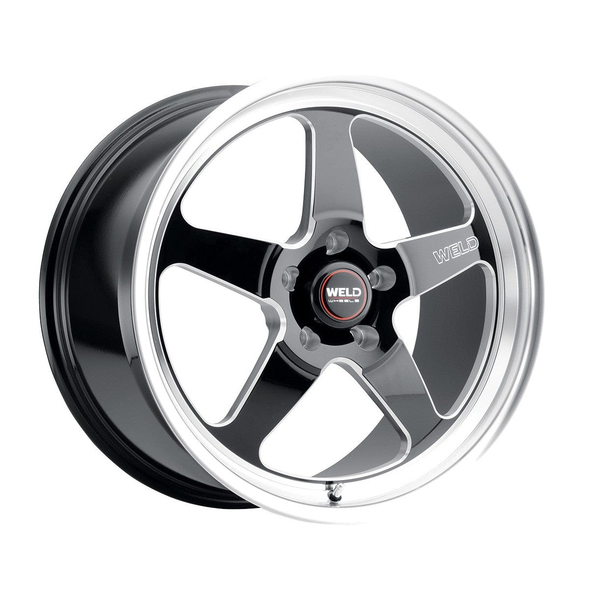 Kies-Motorsports Weld Weld 17x10 / 5x114.3 / ET +49 Belmont Drag S157 Wheel - Gloss Black W/ Milled Spokes