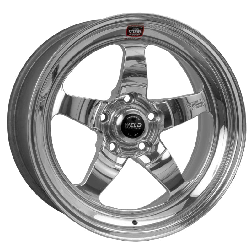 Kies-Motorsports Weld Weld S71 17x7 / 5x4.75 BP / 3.7in. BS Polished Wheel (High Pad) - Non-Beadlock