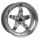 Kies-Motorsports Weld Weld S71 17x7 / 5x4.75 BP / 3.7in. BS Polished Wheel (High Pad) - Non-Beadlock