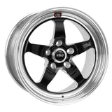 Kies-Motorsports Weld Weld S71 18x4.5 / 5x4.75 BP / 1.6in. BS Black Wheel (High Pad) - Non-Beadlock