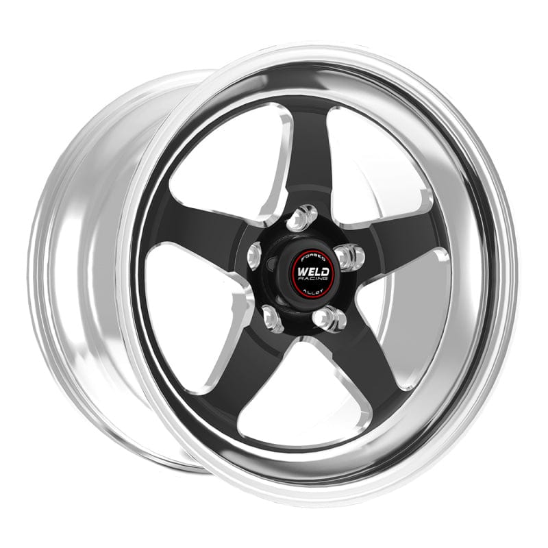 Kies-Motorsports Weld Weld S71 18x4.5 / 5x4.75 BP / 1.6in. BS Black Wheel (High Pad) - Non-Beadlock