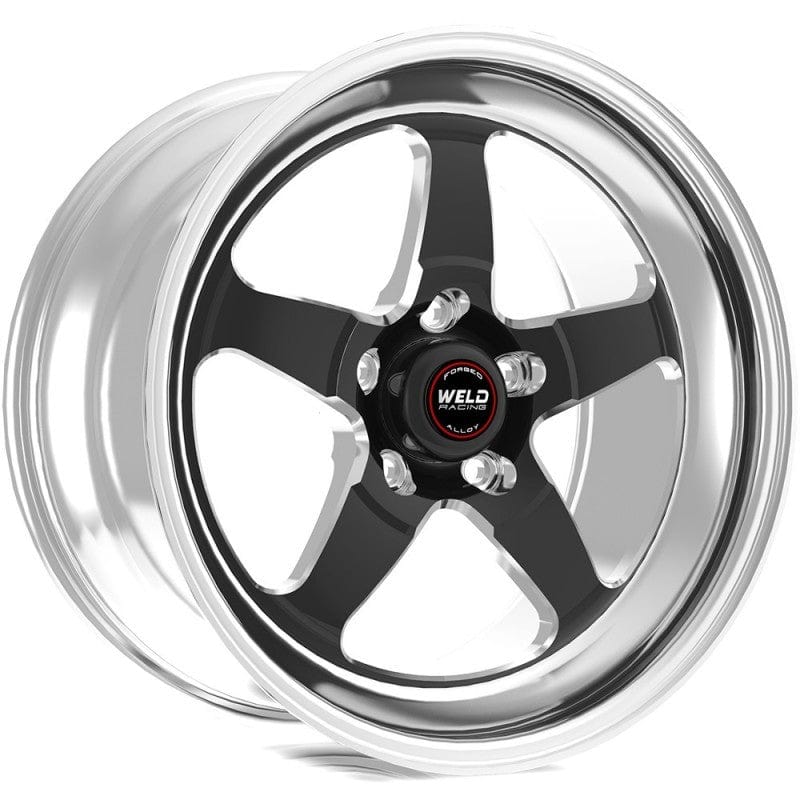 Kies-Motorsports Weld Weld S71 20x7 / 5x115mm BP / 2.8in. BS Black Wheel (High Pad) - Non-Beadlock