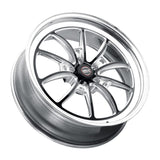 Kies-Motorsports Weld Weld S80 20x7 / 5x115 BP / 4.3in BS Black Wheel (High Pad) - Non-Beadlock