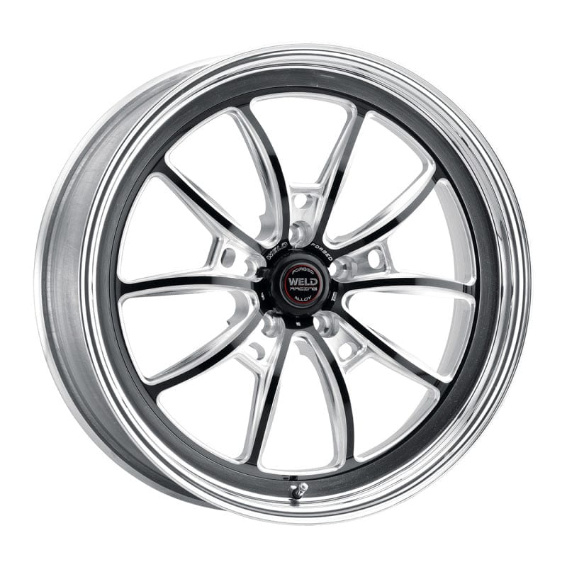 Kies-Motorsports Weld Weld S80 20x7 / 5x115 BP / 4.3in BS Black Wheel (High Pad) - Non-Beadlock