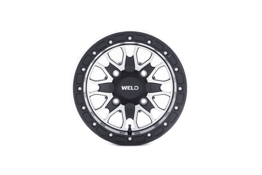 Kies-Motorsports Weld Weld UTV RF Series Raptor U501 14x10 Raptor Beadlock 4x136 5BS Satin BLK MIL