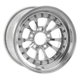 Kies-Motorsports Weld Weld Vitesse 15x8 / 5x4.5 BP / 3.5in. BS Polished Wheel - Non-Beadlock