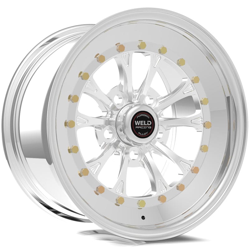 Kies-Motorsports Weld Weld Vitesse 15x8 / 5x4.5 BP / 3.5in. BS Polished Wheel - Non-Beadlock