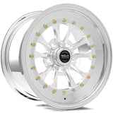 Kies-Motorsports Weld Weld Vitesse 15x8 / 5x4.5 BP / 3.5in. BS Polished Wheel - Non-Beadlock
