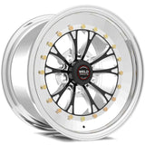 Kies-Motorsports Weld Weld Vitesse 15x9 / 5x4.75 BP / 5.5in. BS Black Wheel - Non-Beadlock