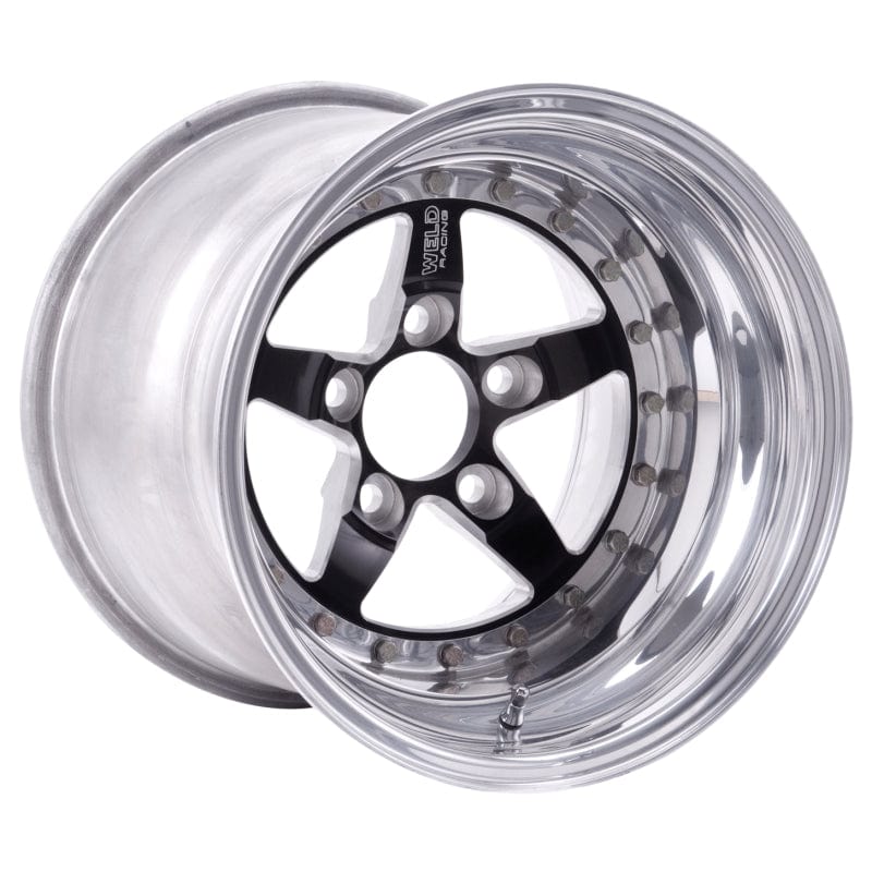 Kies-Motorsports Weld Weld Weldstar 15x10 / 5x4.5 BP / 6.5in. BS Black Wheel - Non-Beadlock
