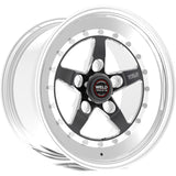 Kies-Motorsports Weld Weld Weldstar 15x10 / 5x4.5 BP / 6.5in. BS Black Wheel - Non-Beadlock