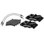 Kies-Motorsports Wilwood Wilwood 05-13 Corvette C6 Base Models DPC56 Rear Caliper Kit - Black