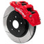 Kies-Motorsports Wilwood Wilwood 13-18 RAM 1500 4WD AERO6-DM Kit 5 x 5.50in Hub - 13.38in Slotted Rotor - Red