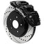 Kies-Motorsports Wilwood Wilwood 13-18 RAM 1500 4WD Aerolite 6R Kit 5 x 5.50in Hub - 13.38in Drilled & Slotted Rotor - Black