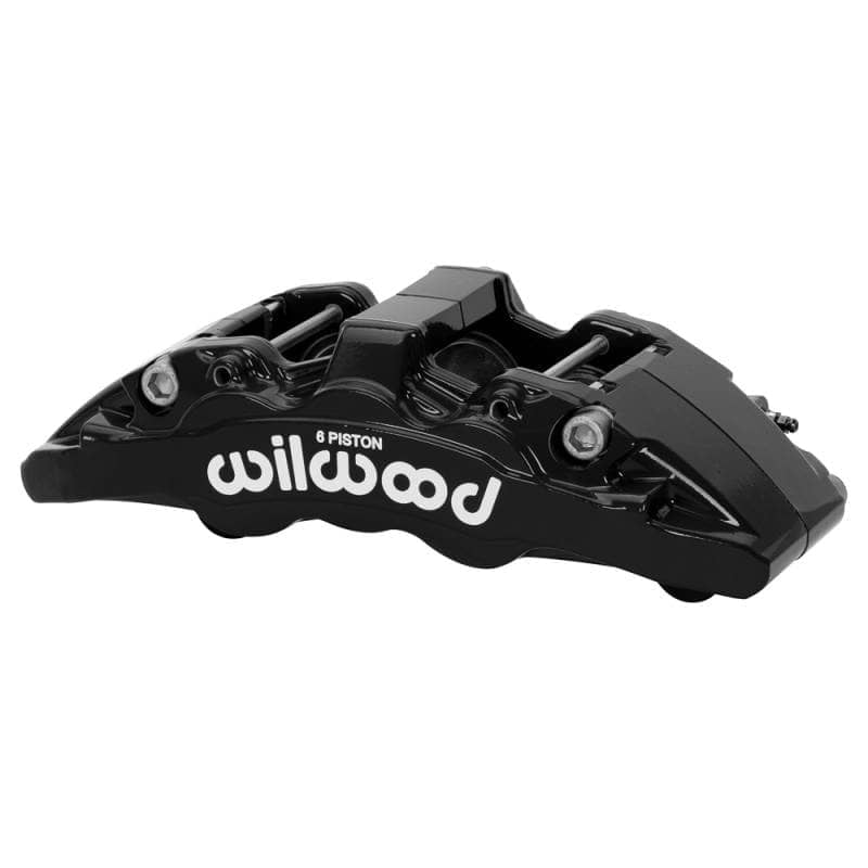 Kies-Motorsports Wilwood Wilwood 13-18 RAM 1500 Caliper-Aero6-L/H - Black Powder Coat 1.62/1.62/1.25in Pistons 1.75in Disc