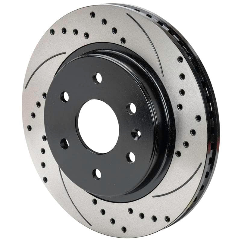 Kies-Motorsports Wilwood Wilwood 13.38x 1.25 - 6x5.50 0.68 Offset SRP Black LH Rotor
