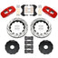 Kies-Motorsports Wilwood Wilwood 14-19 Chevrolet Corvette C7 AERO6 Front BBK - 14.00 Rotor SRP - Red