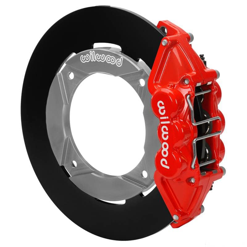 Kies-Motorsports Wilwood Wilwood 2020+ Polaris RZR Pro UTV6 Rear Kit 11.25in - Red Calipers/Blank Rotors