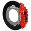 Kies-Motorsports Wilwood Wilwood 2020+ Polaris RZR Pro UTV6 Rear Kit 11.25in - Red Calipers/Blank Rotors