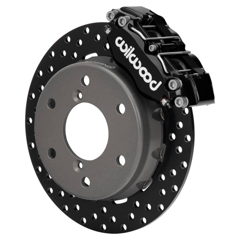Kies-Motorsports Wilwood Wilwood 2024 Can Am Maverick Front Brake Kit 11.60in Drilled - Black