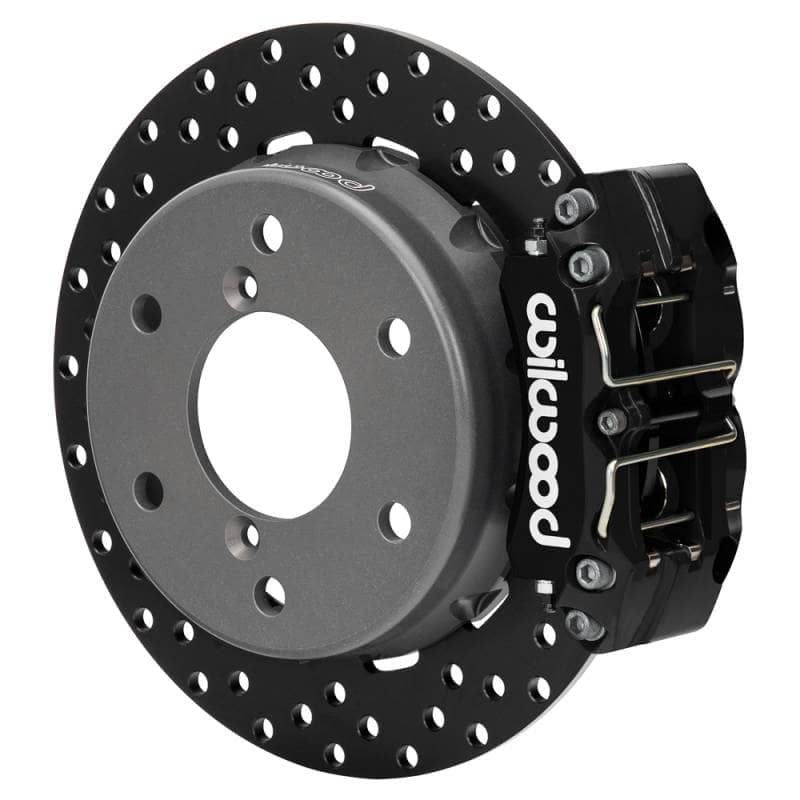 Kies-Motorsports Wilwood Wilwood 2024 Can Am Maverick Rear Brake Kit 11.60in Drilled - Black