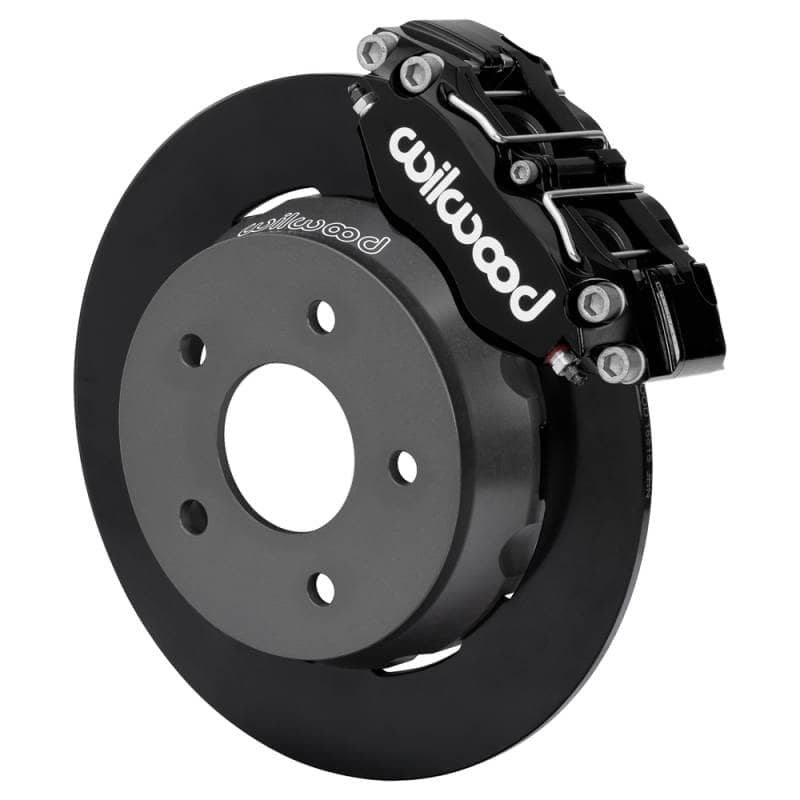 Kies-Motorsports Wilwood Wilwood 22-24 Polaris RZR Turbo/ Pro R 5-Lug Front Big Brake Kit - Black Powder Coat