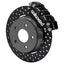 Kies-Motorsports Wilwood Wilwood 22-24 Polaris RZR Turbo/ Pro R 5-Lug Front Big Brake Kit - Drilled Rotors Black Powder Coat