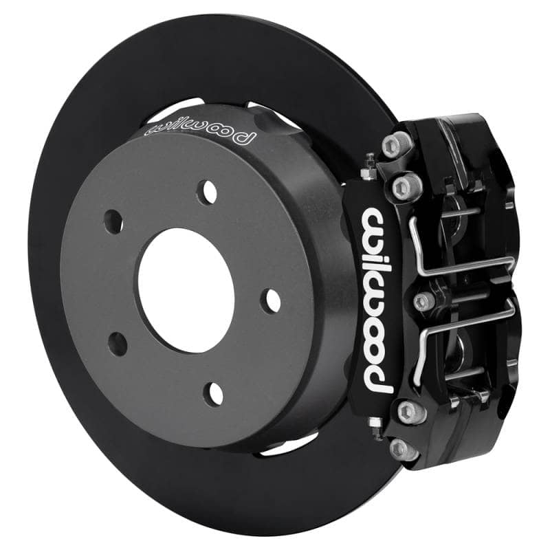 Kies-Motorsports Wilwood Wilwood 22-24 Polaris RZR Turbo/ Pro R 5-Lug Rear Big Brake Kit - Black Powder Coat