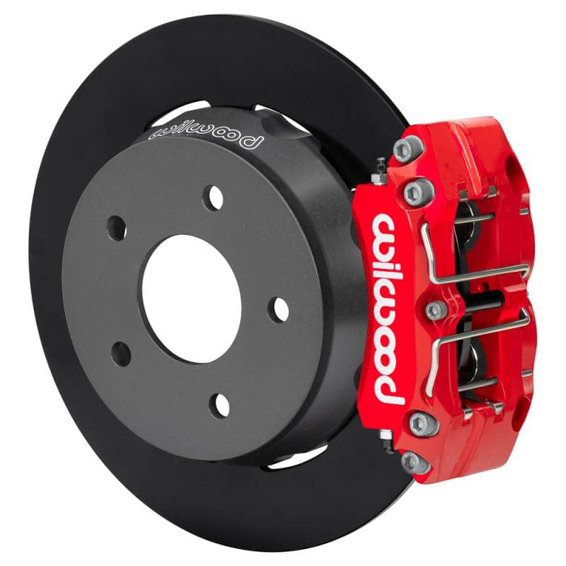Kies-Motorsports Wilwood Wilwood 22-24 Polaris RZR Turbo/ Pro R 5-Lug Rear Big Brake Kit - Red