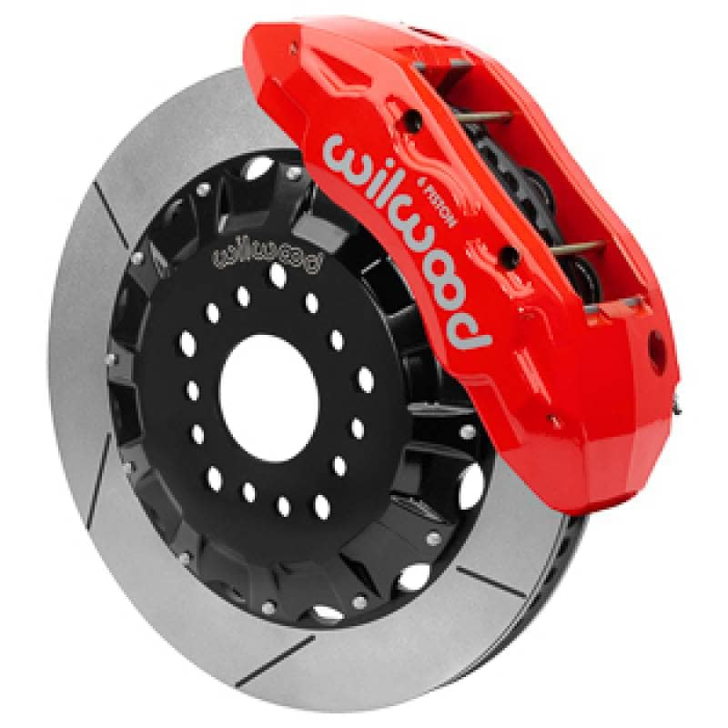 Kies-Motorsports Wilwood Wilwood 63-70 Chevy C10 TX6R Front Kit w/ 16in Rotors & Lines - Red