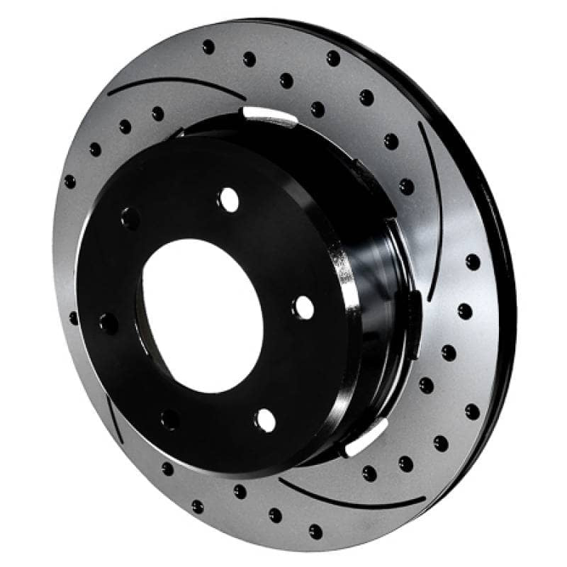 Kies-Motorsports Wilwood Wilwood 6x5.5 SRP Drilled Performance Rear Rotor & Hat L/H - Black
