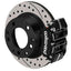 Kies-Motorsports Wilwood Wilwood 84-89 Porsche 911 Dynapro-P Radial Rear Brake Kit w/ 11.42in SRP Rotors & Lines - Black