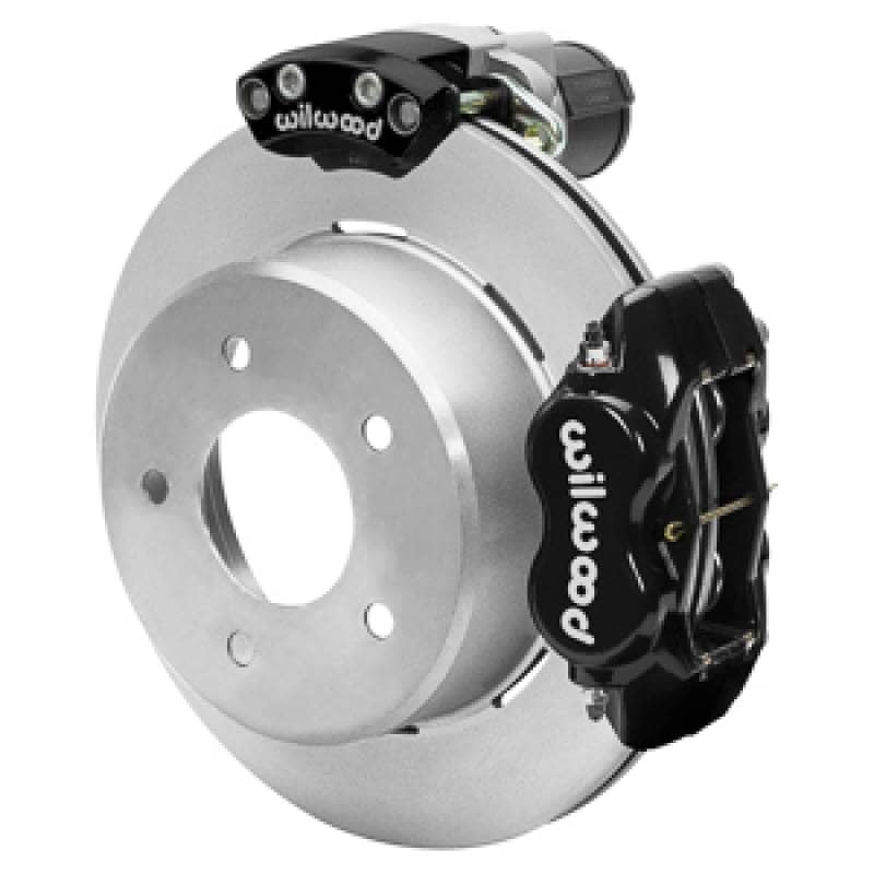 Kies-Motorsports Wilwood Wilwood 88-98 GM C1500 Rear Electronic Parking Brake Kit Black 12.19in Rotor 3.25in Offset