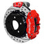 Kies-Motorsports Wilwood Wilwood 88-98 GM C1500 Superlite Rear Elec. Parking Brake Kit 14in SRP Rotor 3.25in Offset - Red