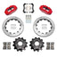 Kies-Motorsports Wilwood Wilwood 89-02 Nissan Skyline Superlite 4R Rear BBK w/ 13.50in Diameter Slotted Rotor - Red
